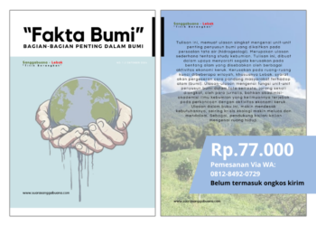 Buku "Fakta Bumi" (Bagian-bagian Penting Dalam Bumi)